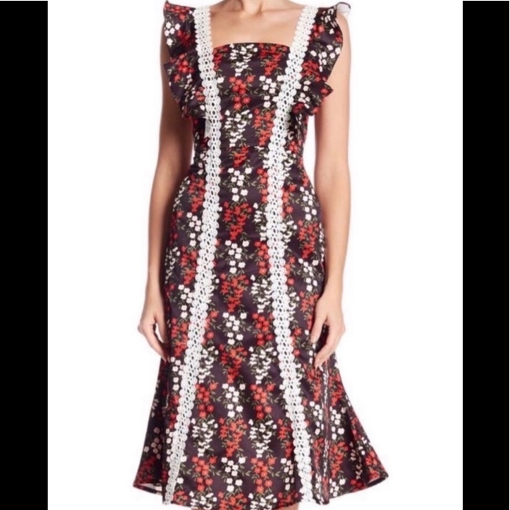Few Moda  New Poppy Floral Dress Medium